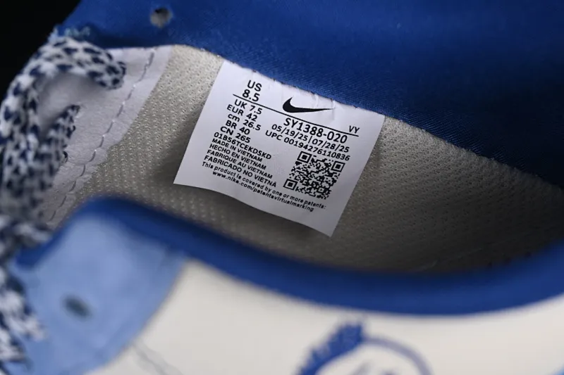 All categories Nk Air Force 1 Air Force series Nk Air Force 1 Low Air Force low-top Nike Air Force 1'07 Low joint model blue and white style Air Force 1 low-top casual sneakers SY1388-020